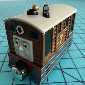 Thomas Friends Take N Play Diecast Metal Working Talking Light Toby Train Engine